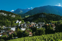 Beautiful Landscapes in Vorarlberg (Feldkirch), Austria